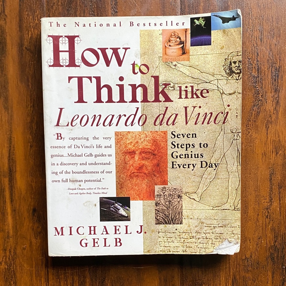 📚 3 Books for $10 How to Think Like Leonardo da Vinci: 7 Steps to Genius